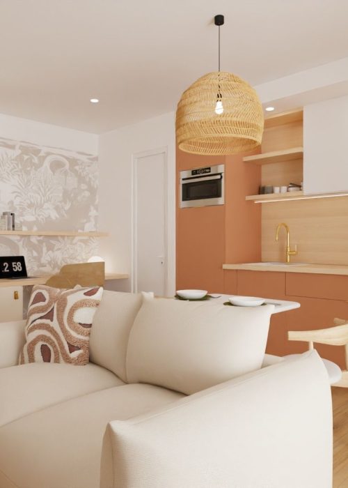 Aménagement d'un appartement en Vendée par Studio Be Design